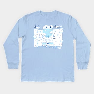 "Life if well lived is long enough" Seneca Kids Long Sleeve T-Shirt